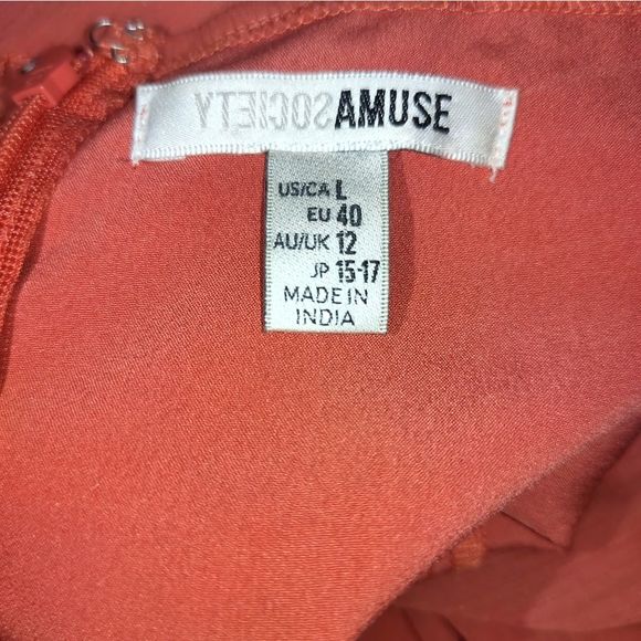 Coral Pink Dress - Picture 7 of 7